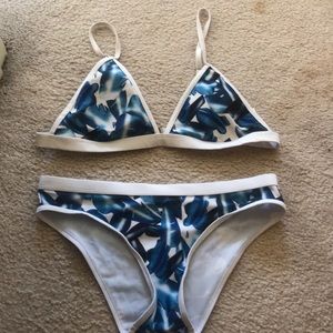 tropical pattern bikini